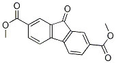 Structure of 9H-Fluorene-2,7-dicarboxylic acid, 9-oxo-, diMethyl ester