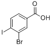 Structure of 3-BROMO-4-IODOBENZOIC ACID METHYL ESTER