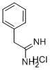 Structure of 2-PHENYLETHANIMIDAMIDE HYDROCHLORIDE