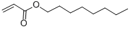 Structure of N-OCTYL ACRYLATE