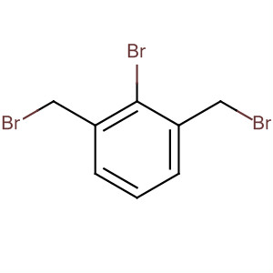 Structure of Benzene, 2-bromo-1,3-bis(bromomethyl)-