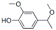Structure of Phenol, 2-methoxy-4-(1-methoxyethyl)-