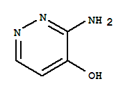 Structure of 4-Pyridazinol, 3-amino-