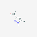 Structure of 1-(1,5-dimethyl-1H-pyrazol-3-yl)Ethanone