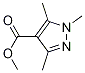 Structure of methyl 1,3,5-trimethyl-1H-pyrazole-4-carboxylate