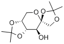 Structure of 1,2:4,5-DI-O-ISOPROPYLIDENE-BETA-D-FRUCTOPYRANOSE