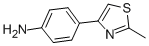 Structure of 4-(2-METHYL-1,3-THIAZOL-4-YL)ANILINE