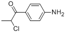 Structure of 1-(4-aminophenyl)-2-chloropropan-1-one