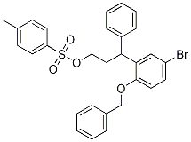 Benzenepropanol, 5-broMo-g-phenyl-2-(phenylMethoxy)-, 4-Methylbenzenesulfonate (9CI)结构式