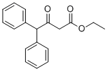 Structure of ETHYL 3-OXO-4,4-DIPHENYLBUTANOATE