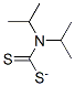 Structure of diisopropyldithiocarbamate