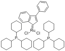 Structure of (3-PHENYL-1H-INDEN-1-YLIDENE)BIS(TRICYCLOHEXYLPHOSPHINE)RUTHENIUM(IV) DICHLORIDE TETRAHYDROFURAN ADDUCT