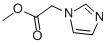 Structure of IMIDAZOL-1-YL-ACETIC ACID METHYL ESTER
