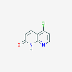 5-Chloro-1,8-naphthyridin-2(1H)-one结构式