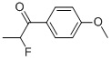 Structure of 1-Propanone,2-fluoro-1-(4-methoxyphenyl)-