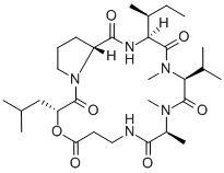 Structure of destruxin B