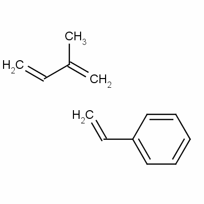 Structure of STYRENE/ISOPRENE, ABA BLOCK COPOLYMER