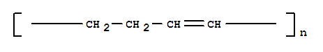 Structure of POLYBUTADIENE, PHENYL TERMINATED