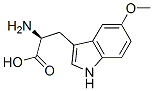 Structure of (2S)-2-amino-3-(5-methoxy-1H-indol-3-yl)propanoic acid