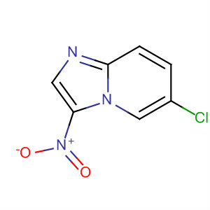 Structure of Imidazo[1,2-a]pyridine, 6-chloro-3-nitro-