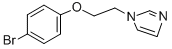 Structure of 1-[2-(4-bromophenoxy)ethyl]-1H-imidazole