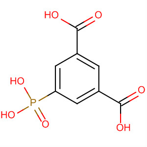 Structure of 1,3-Benzenedicarboxylic acid, 5-phosphono-