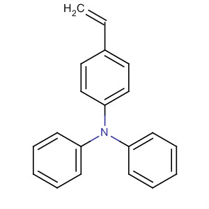 Structure of Benzenamine, 4-ethenyl-N,N-diphenyl-