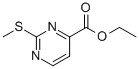 Structure of ETHYL 2-(METHYLTHIO)PYRIMIDINE-4-CARBOXYLATE