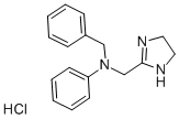 Structure of Antazoline hydrochloride