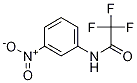 N-(m-Nitrophenyl)-2,2,2-trifluoroacetamide; m-Nitrotrifluoroacetanilide结构式