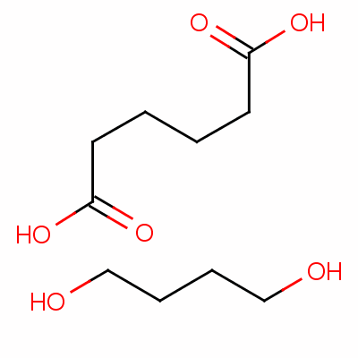 聚(1,4-丁烯己二酸酯)结构式