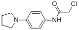 2-CHLORO-N-(4-PYRROLIDIN-1-YL-PHENYL)-ACETAMIDE结构式