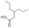 Structure of 3-propyl-hexanoicaci