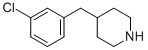 Structure of 4-(3-Chlorobenzyl)piperidine