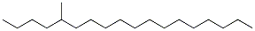 Structure of 5-Methyloctadecane