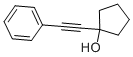Structure of 1-(Phenylethynyl)cyclopentane-1-ol