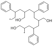 Structure of STYRENE/ALLYL ALCOHOL COPOLYMER