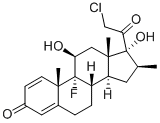 Structure of Clobetasol