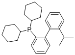 Structure of 2-(Dicyclohexylphosphino)-2-isopropylbiphenyl