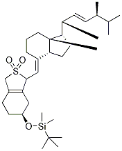 Structure of (3S)-tert-Butyldimethylsilyl Vitamin D2 SO2 Adduct (Mixture of Diastereomers)