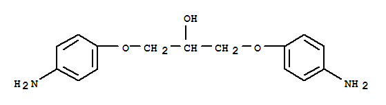 Structure of 1,3-bis(4-aminophenoxy)propan-2-ol