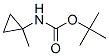 Structure of Carbamic acid,N-(1-methylcyclopropyl)-, 1,1-dimethylethyl ester