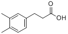 Structure of 3-(3,4-dimethylphenyl)propanoic acid