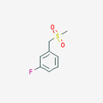 Structure of 3-Fluorobenzyl methyl sulfone
