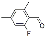 Structure of BENZALDEHYDE, 2-FLUORO-4,6-DIMETHYL-