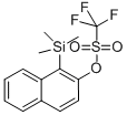 Structure of 1-(TRIMETHYLSILYL)-2-NAPHTHYL TRIFLATE