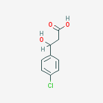 Benzenepropanoic acid, 4-chloro-?-hydroxy结构式