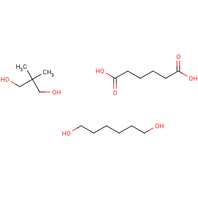 Structure of POLY(1,6-HEXANEDIOL/NEOPENTYL GLYCOL-ALT-ADIPIC ACID)