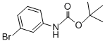 Structure of N-(TERT-BUTOXYCARBONYL)-3-BROMOANILINE
