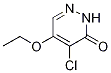 Structure of 4-chloro-5-ethoxypyridazin-3(2H)-one